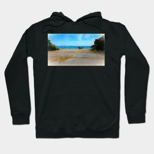 Woman by the sea Hoodie